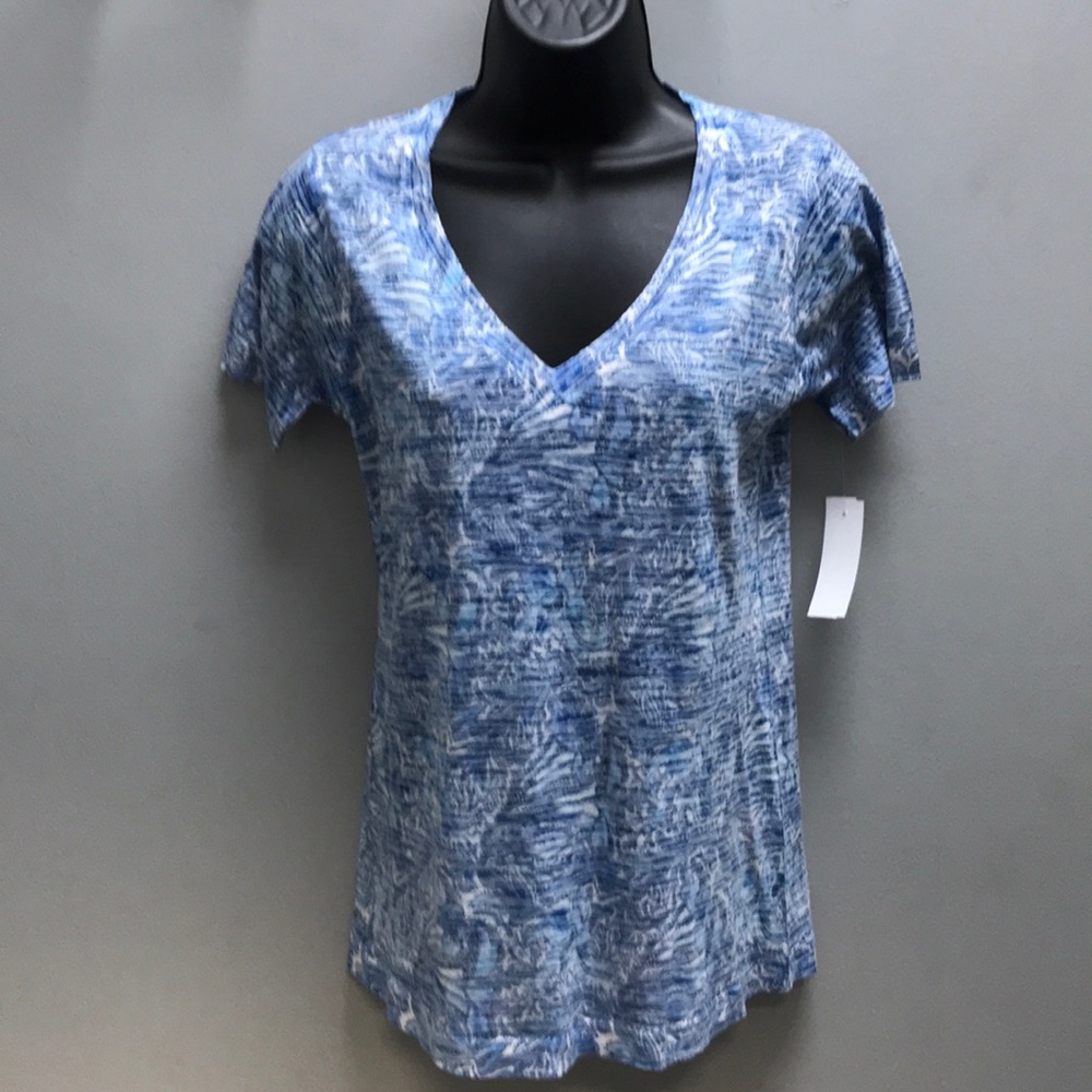 Nally & Millie size small blue T-shirt
